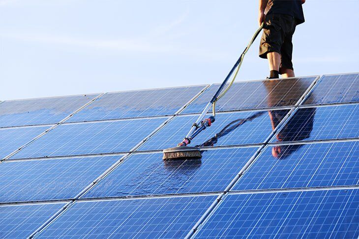 Solar Panel Cleaning Service Sunshine Coast