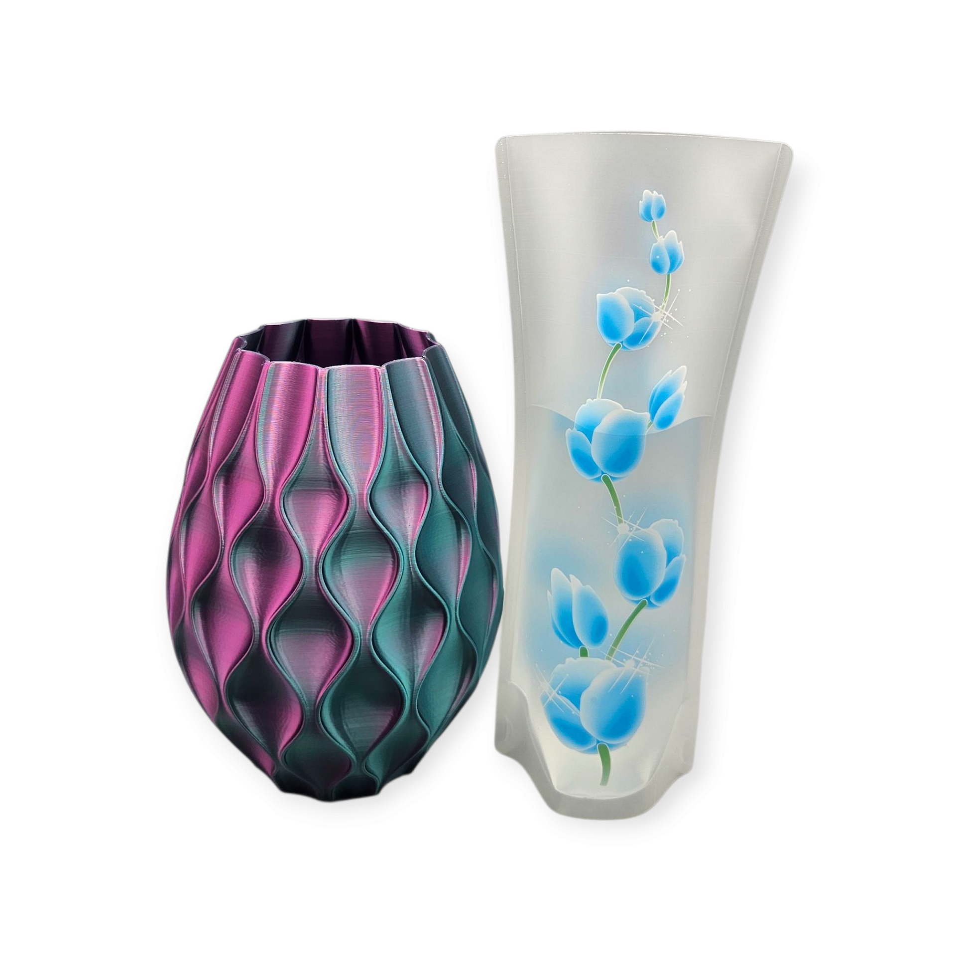 Inzetvaasje voor 3D Geprinte Vazen – Geniet van Echte Bloemen