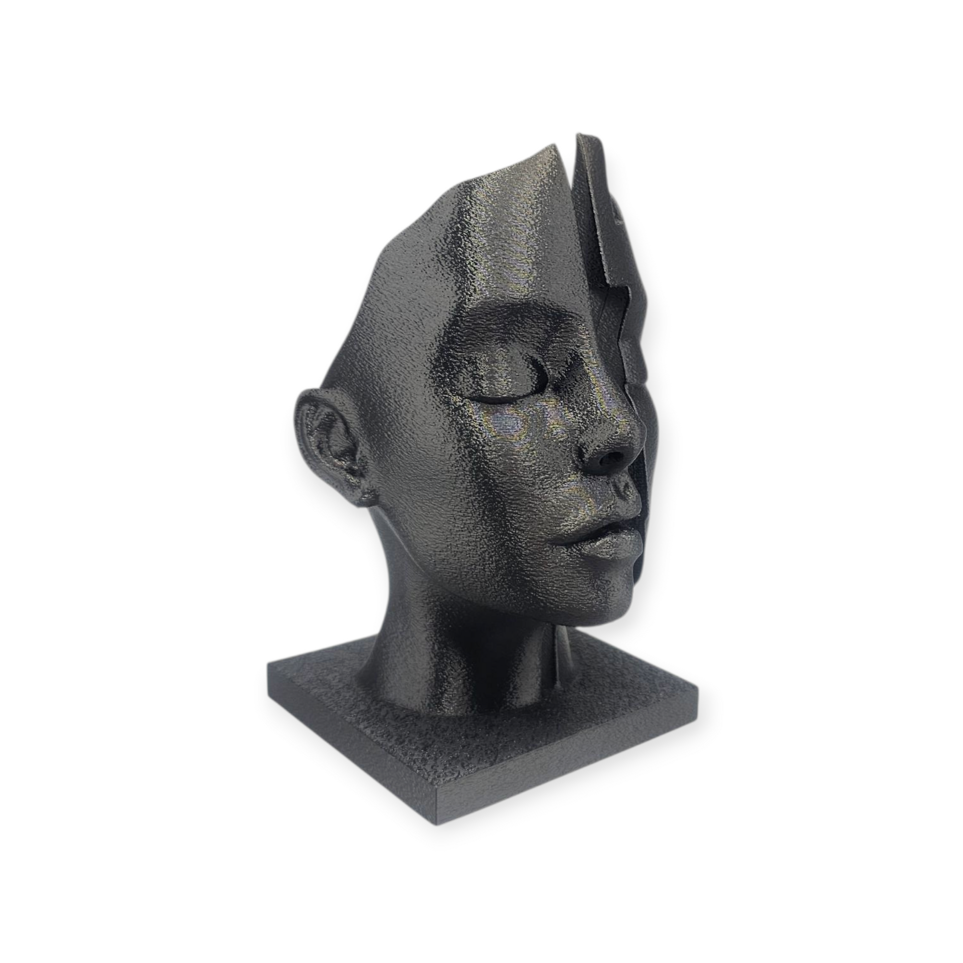 The split Mind- modern abstract beeld ( groot )