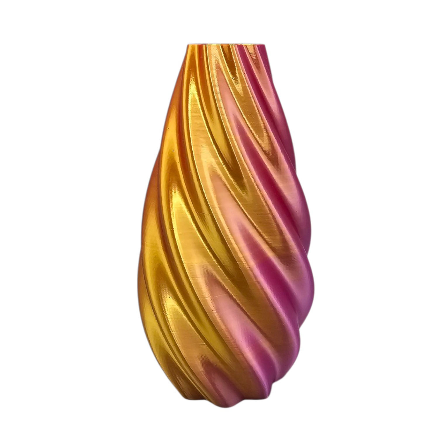 Droog/ zijdebloemenvaasje Kwartz - kleine subtiele vaas - decoratie - 15.5cm