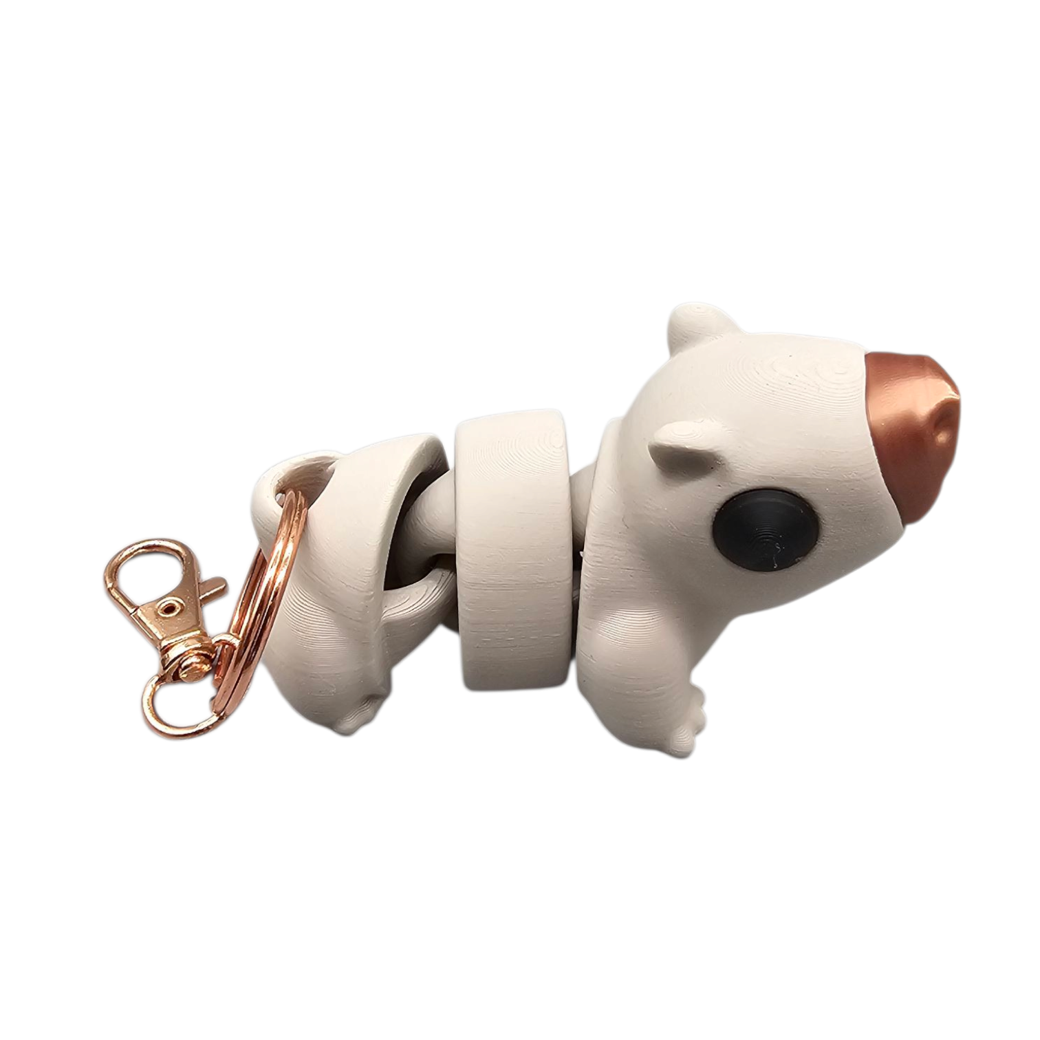 Flexi Kapibara Sleutelhanger beige