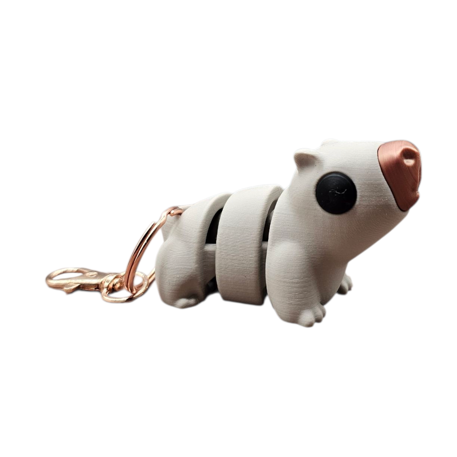 Flexi Kapibara Sleutelhanger beige