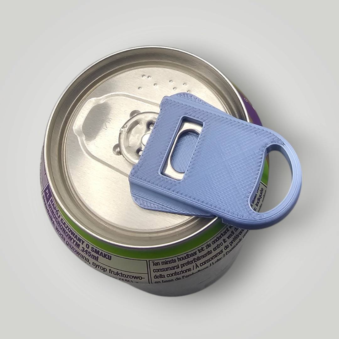 blikjes clipjes zakje van 4 gemixte kleuren