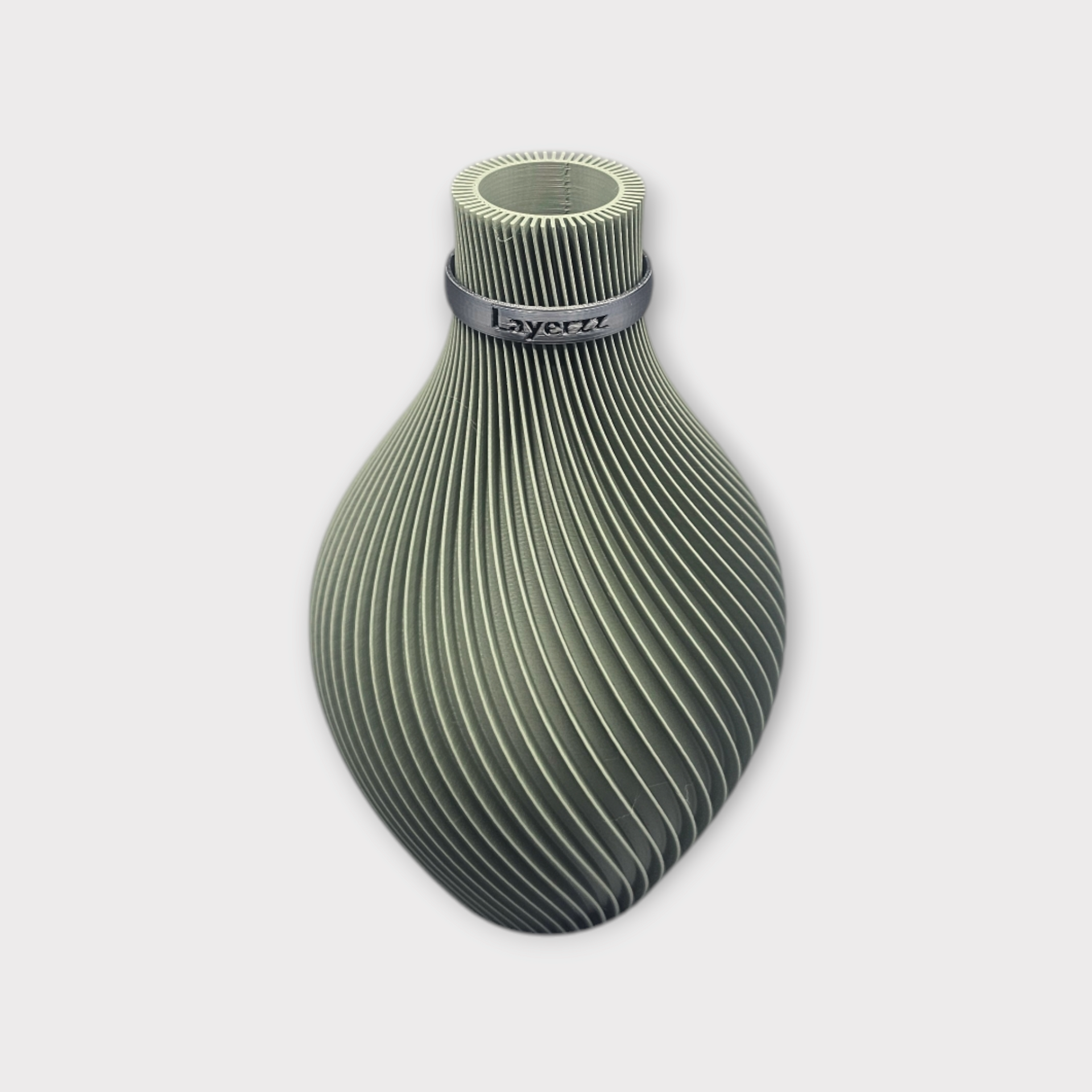 Droog/zijdebloemenvaas Jade 15cm - 3Dgeprint - stijlvol - minimalistisch