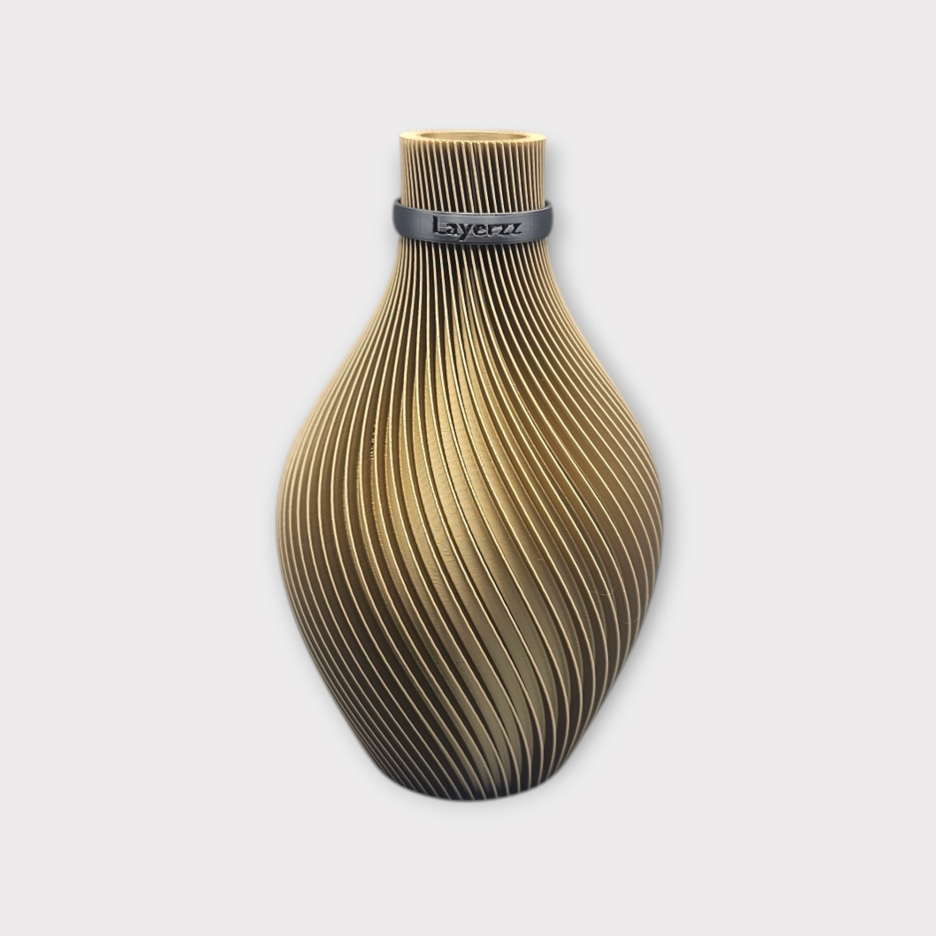 Droog/zijdebloemenvaas Jade 20cm -3D geprint - minimalistisch - stijlvol