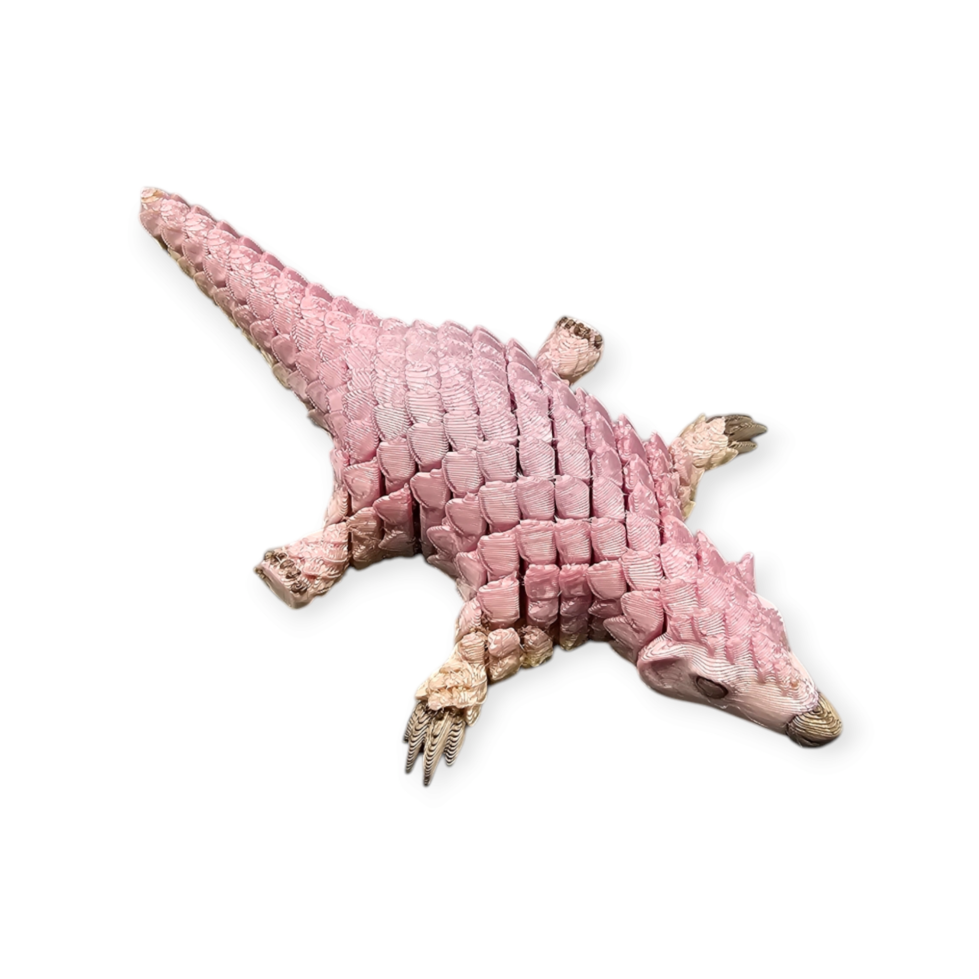 Fidget Armadillo - 3D geprint - fidget - ontspanning