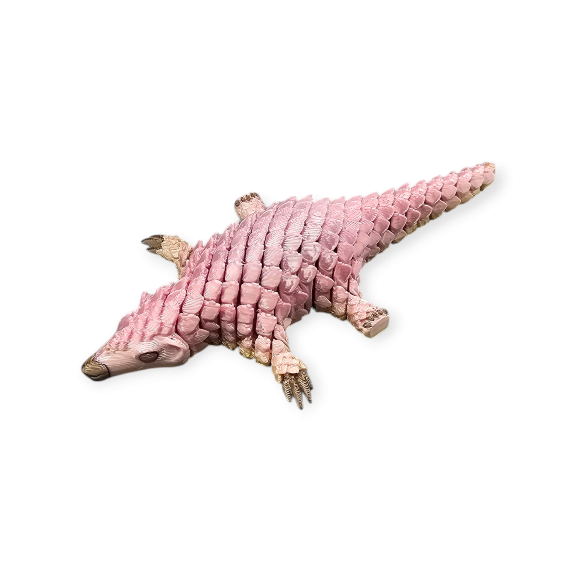 Fidget Armadillo - 3D geprint - fidget - ontspanning