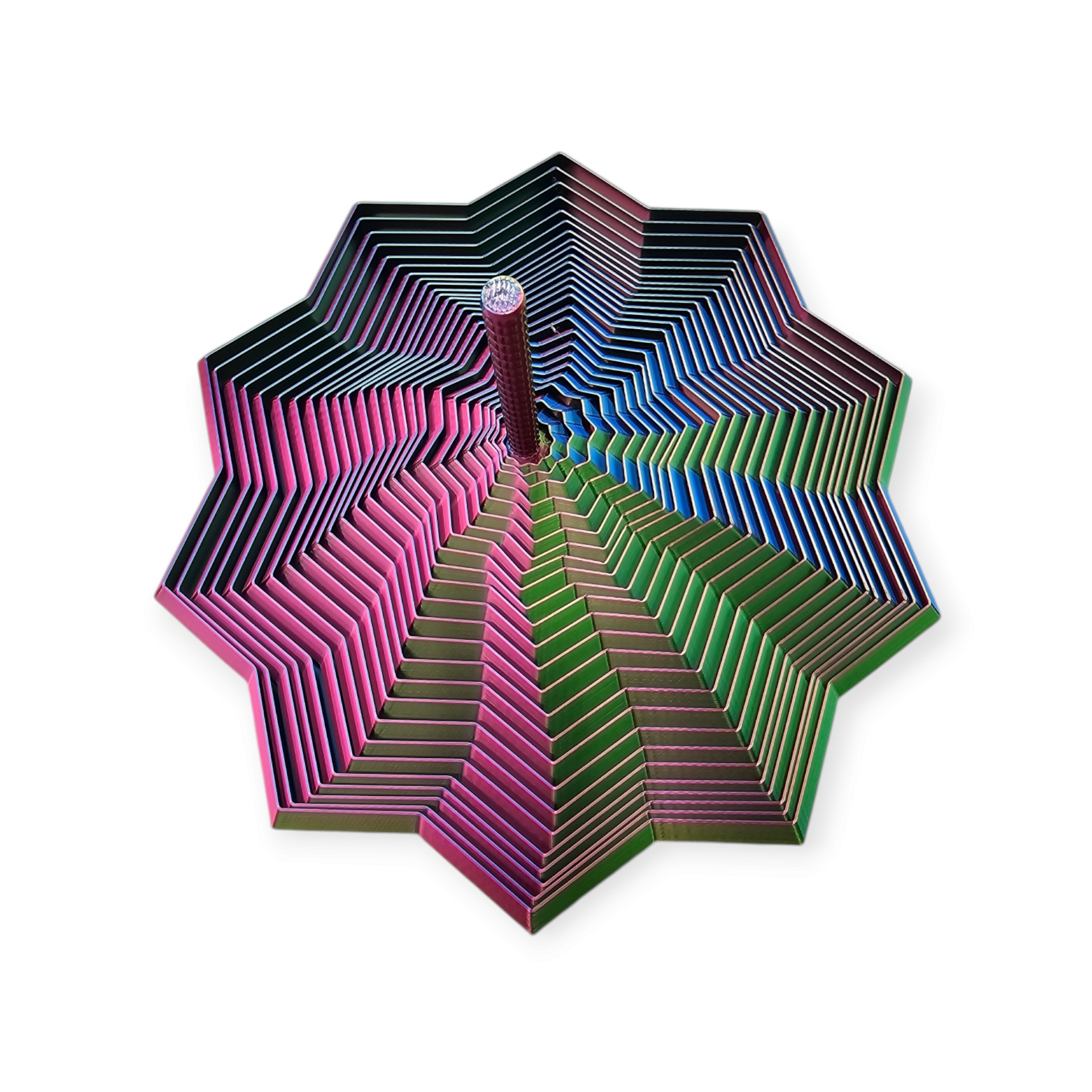 fidget ster L - 3D geprint - Satisfying