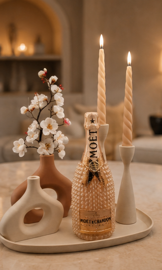 Complete Decoratie Set – Champagne Blush Luxury - duurzaam