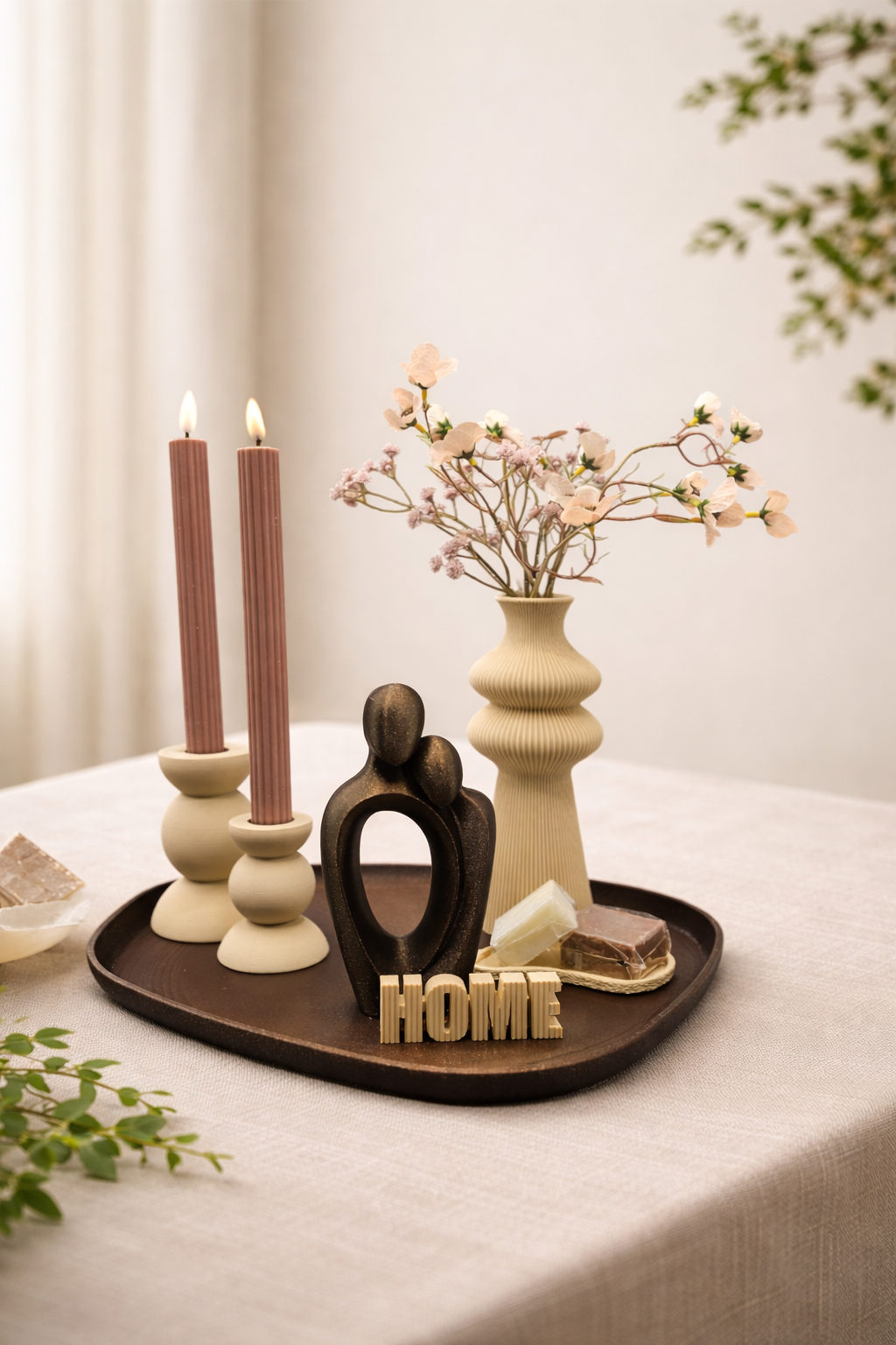Complete Woondecoratie Set — Home - tafeldecoratie - 3d geprint - modern interieur - cadeau