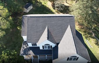 Top View Of Shingle Roof — Glen Allen, VA — DeShazo And Son Roofing Inc