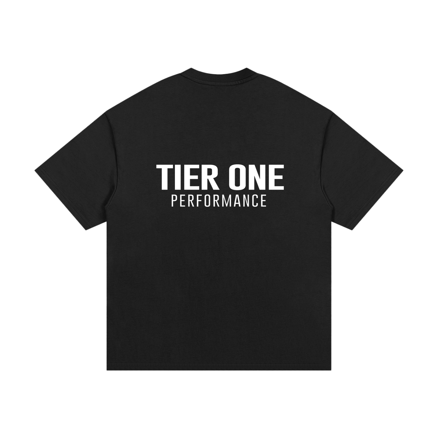 T1 Essential Tee - Black/White