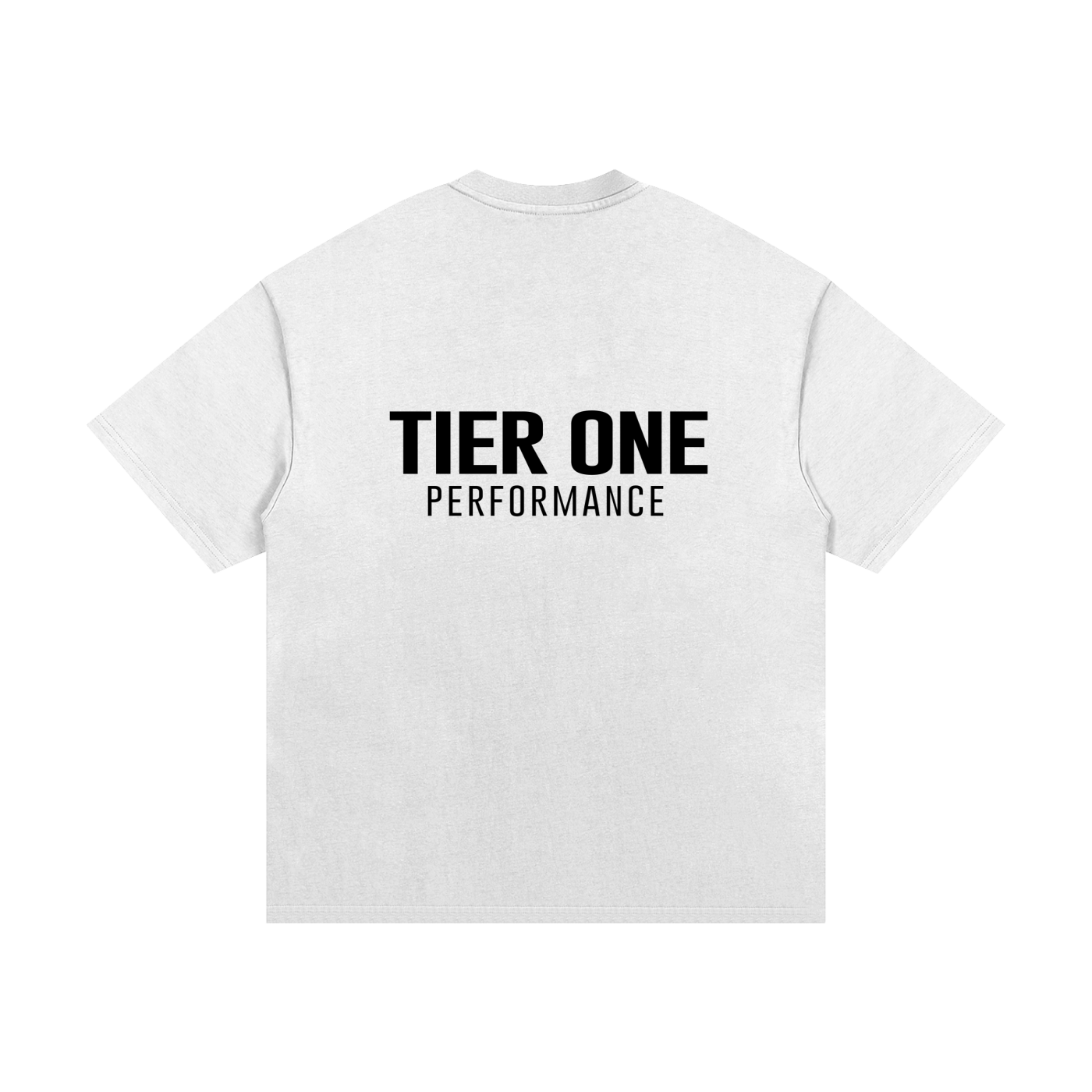 T1 Essential Tee - White/Black