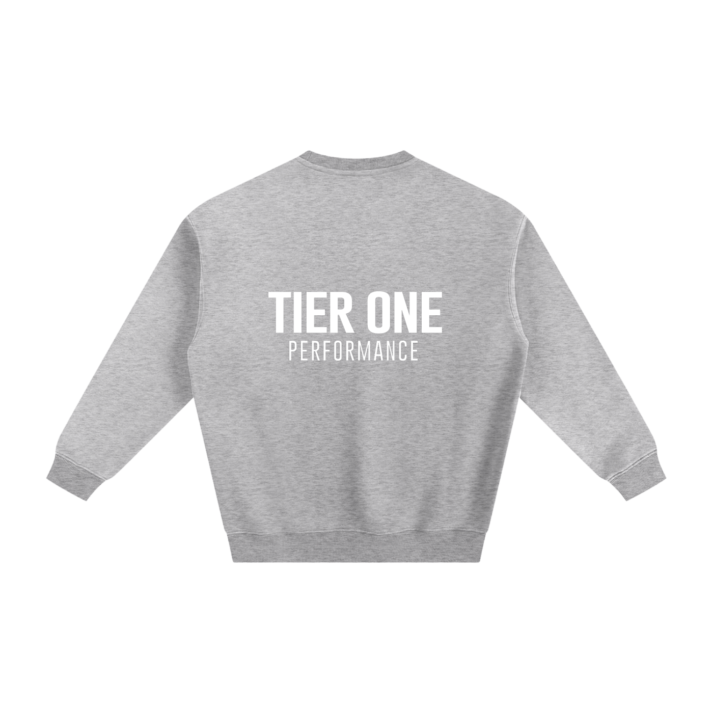 T1 Essential Sweatshirt - Gray/White