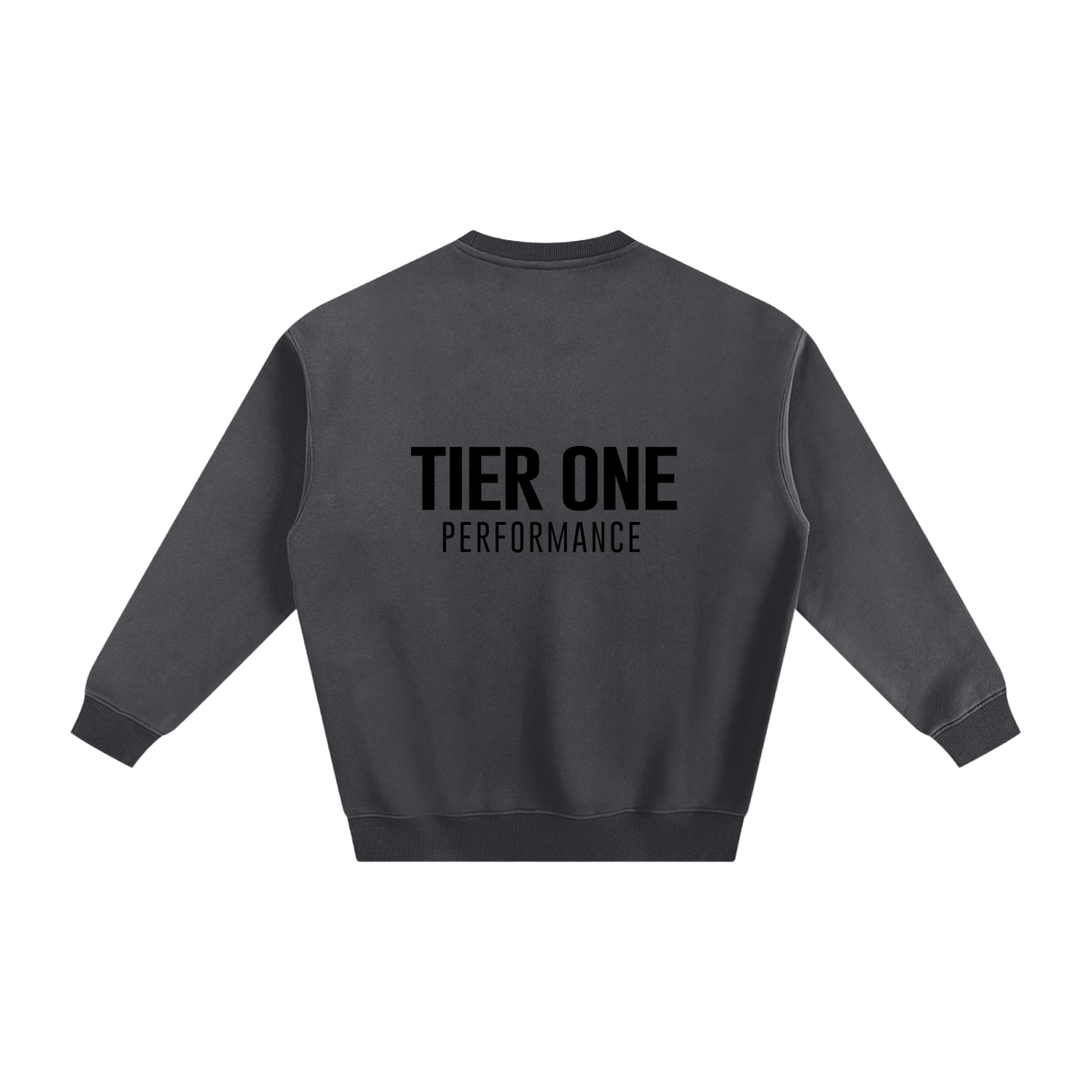 T1 Essential Sweatshirt - Dark Gray/Black