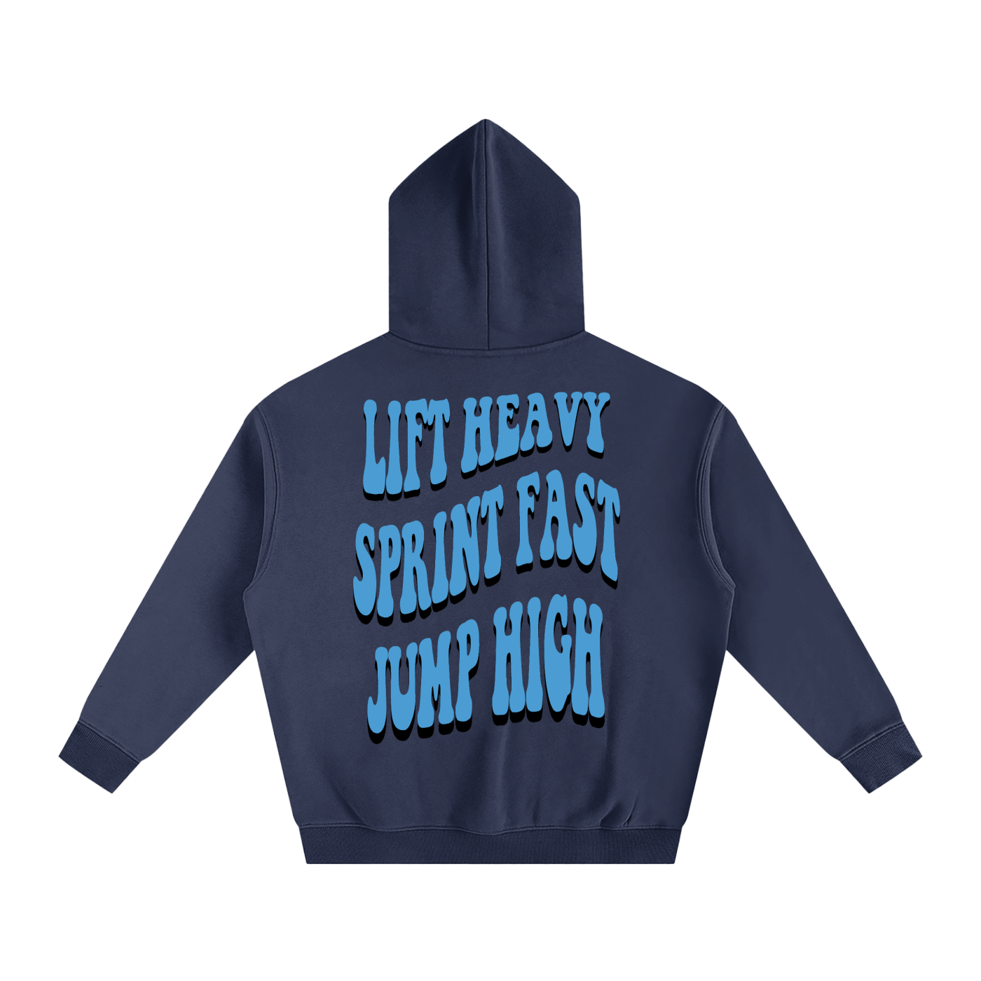 The Blueprint Hoodie - Navy Blue/Sky Blue
