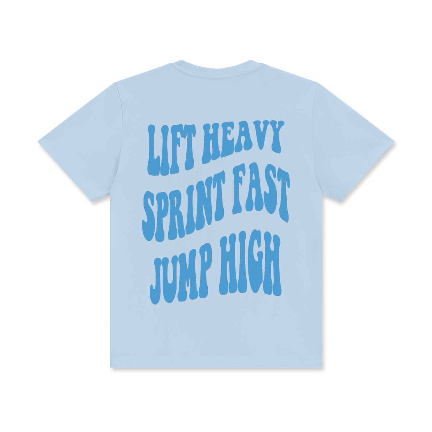The Blueprint Tee - Icy White/Sky Blue
