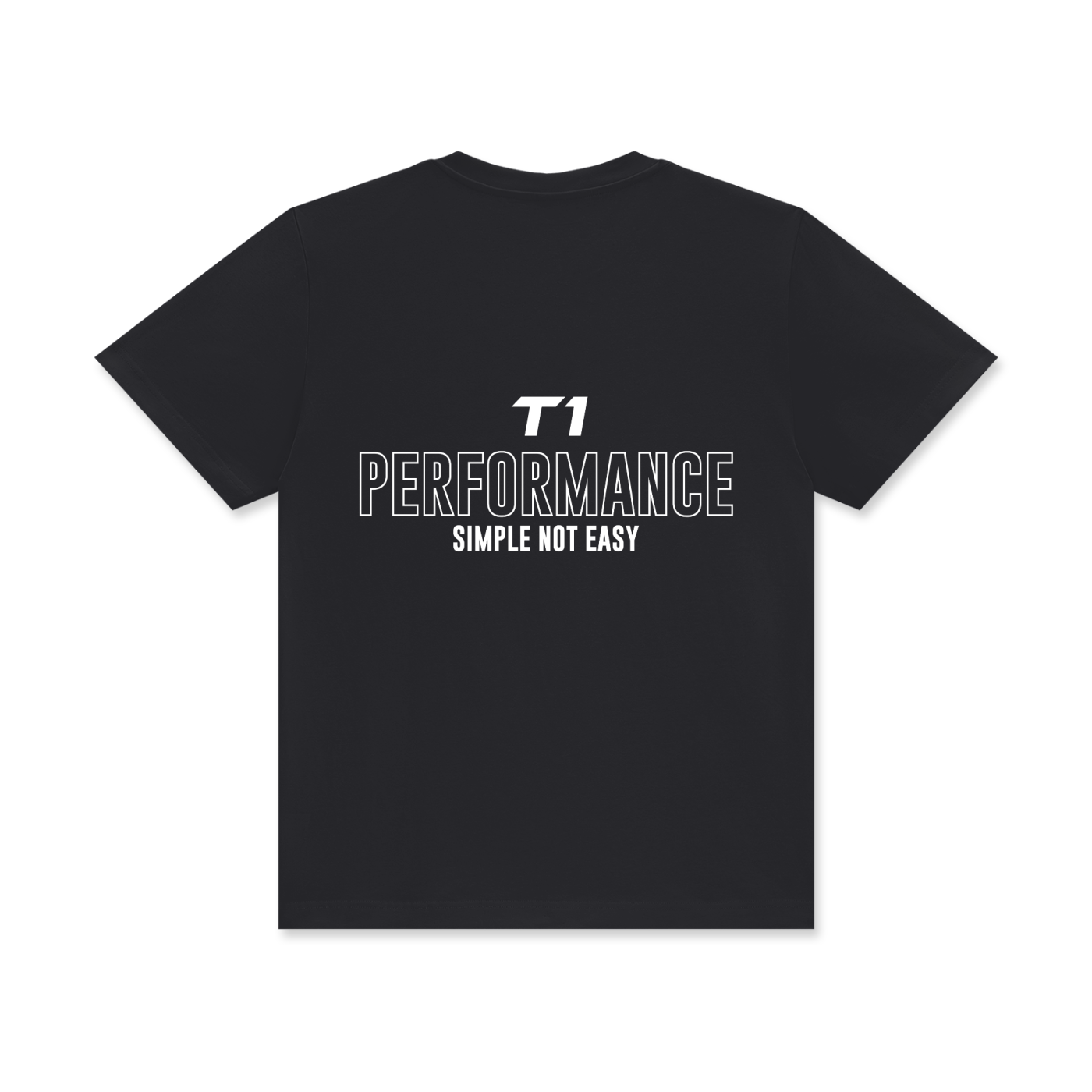 Simple Not Easy Tee - Black