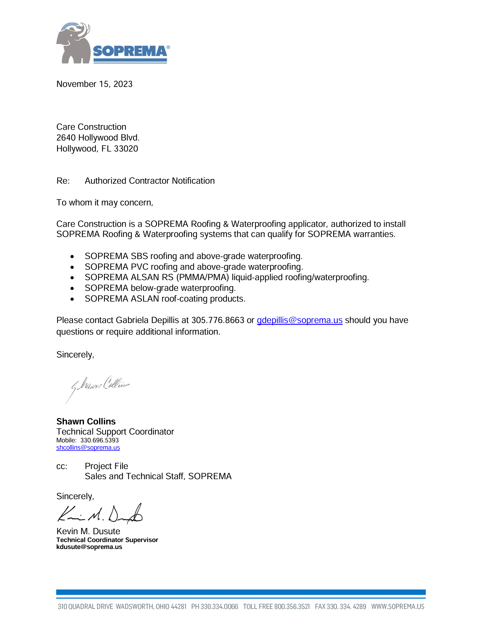 A letter with a picture of an elephant on the top of it.