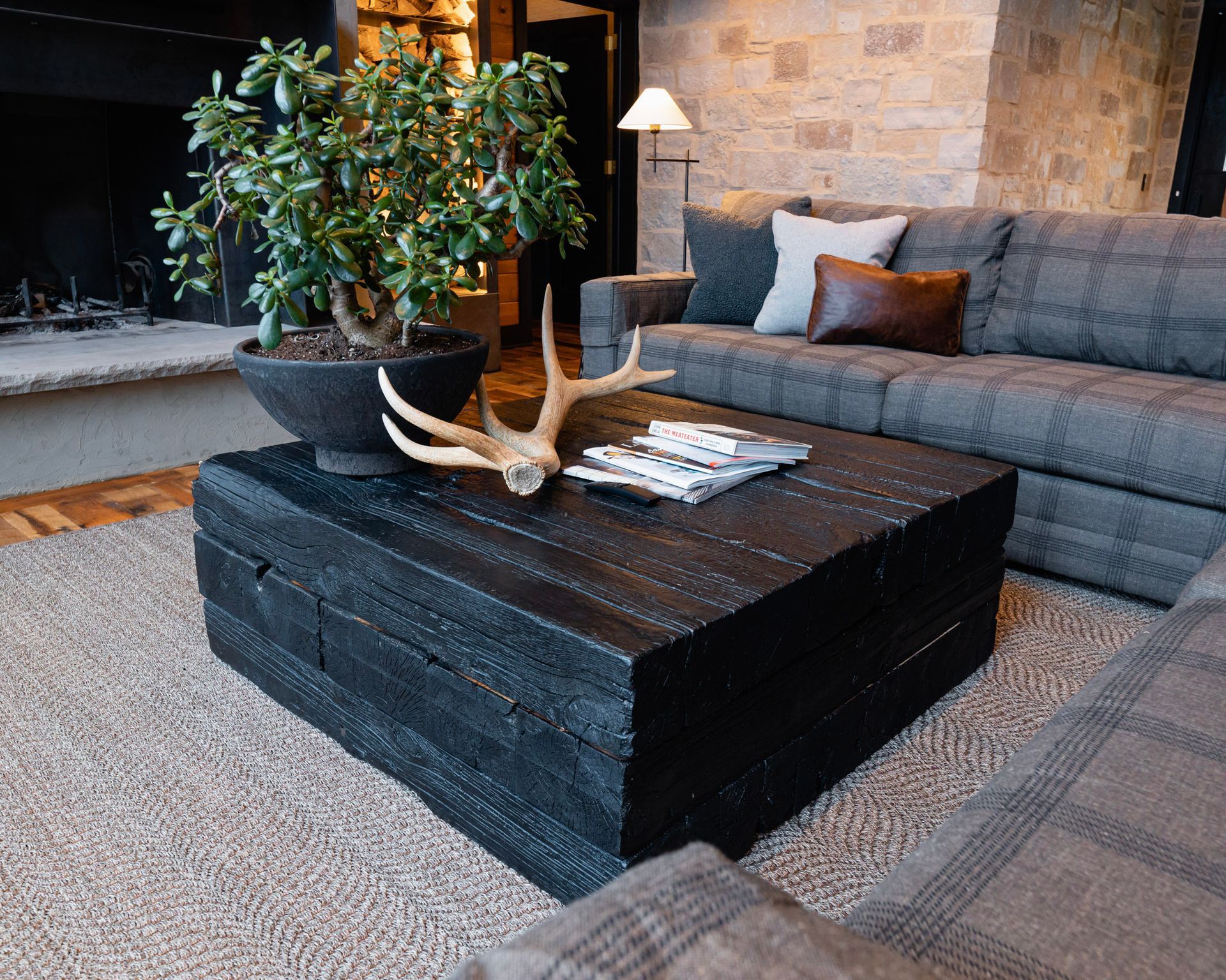 Table, reclaimed base, work table