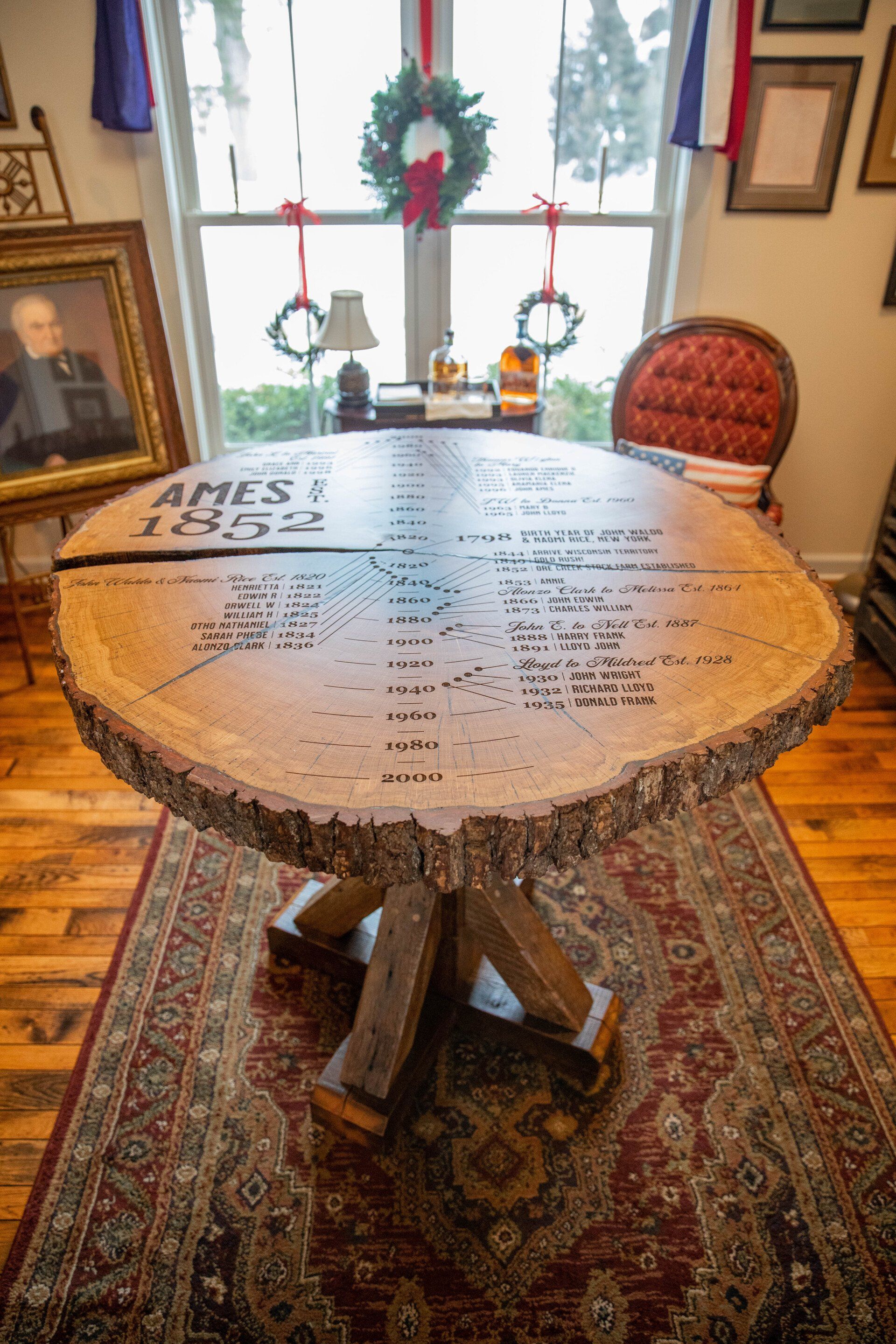 1852, table, cookie cut