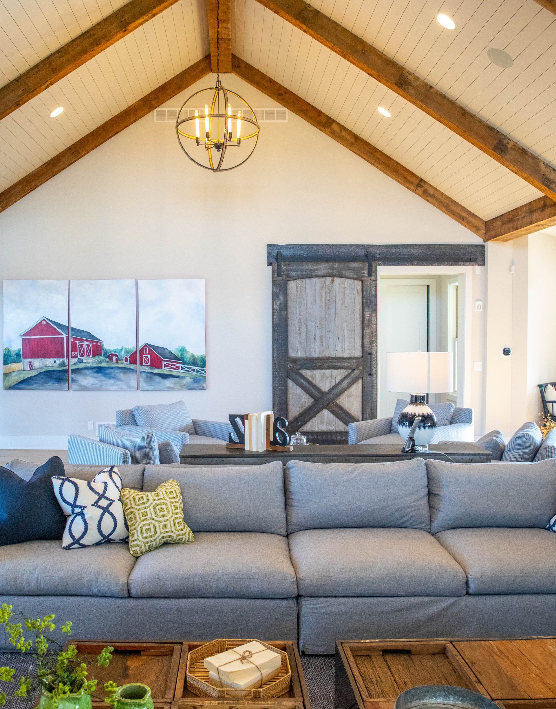 barn door, cross style