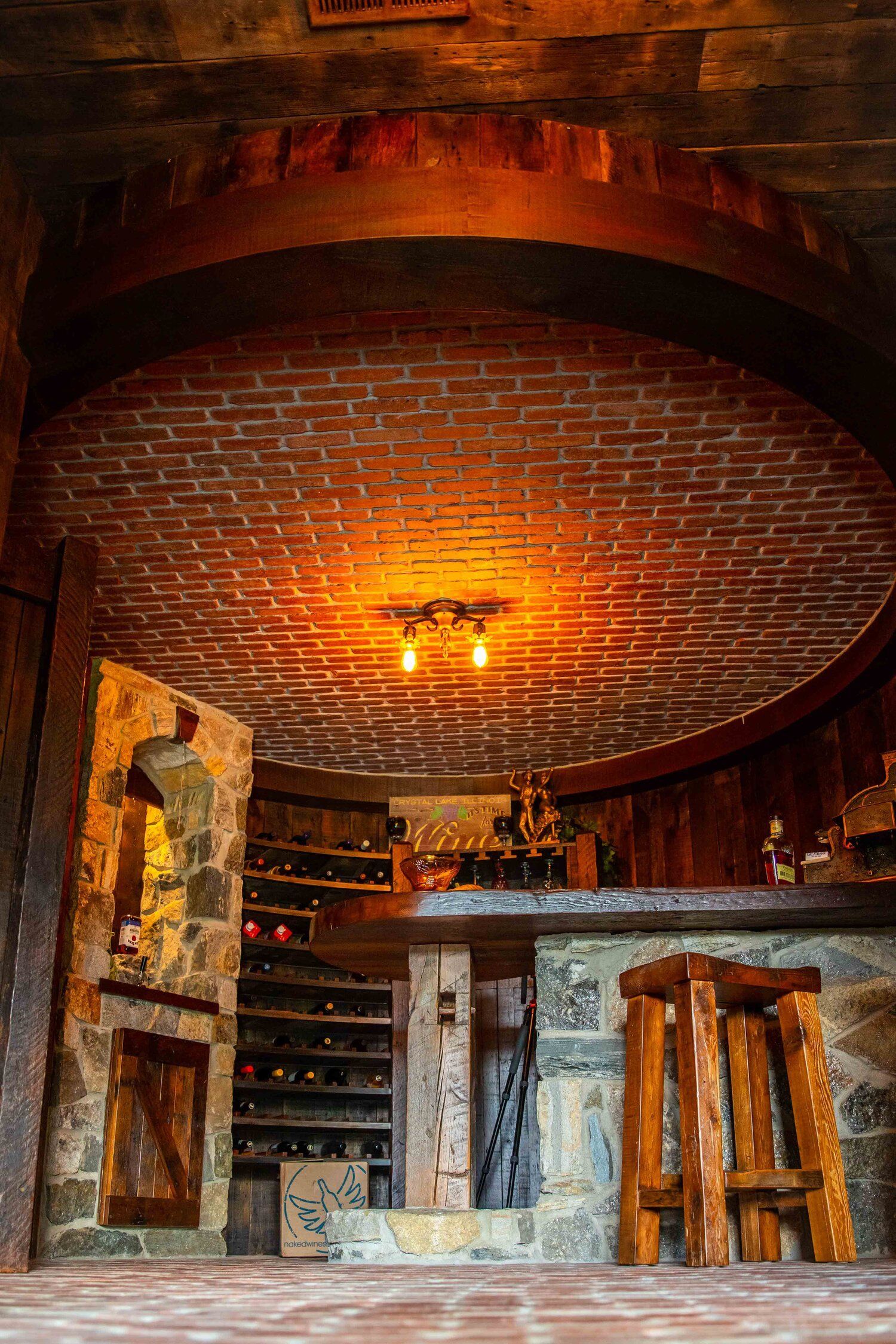 wine rooms, wine rack, storage, shelving, shelves, stool, bar stool, bar top, bar