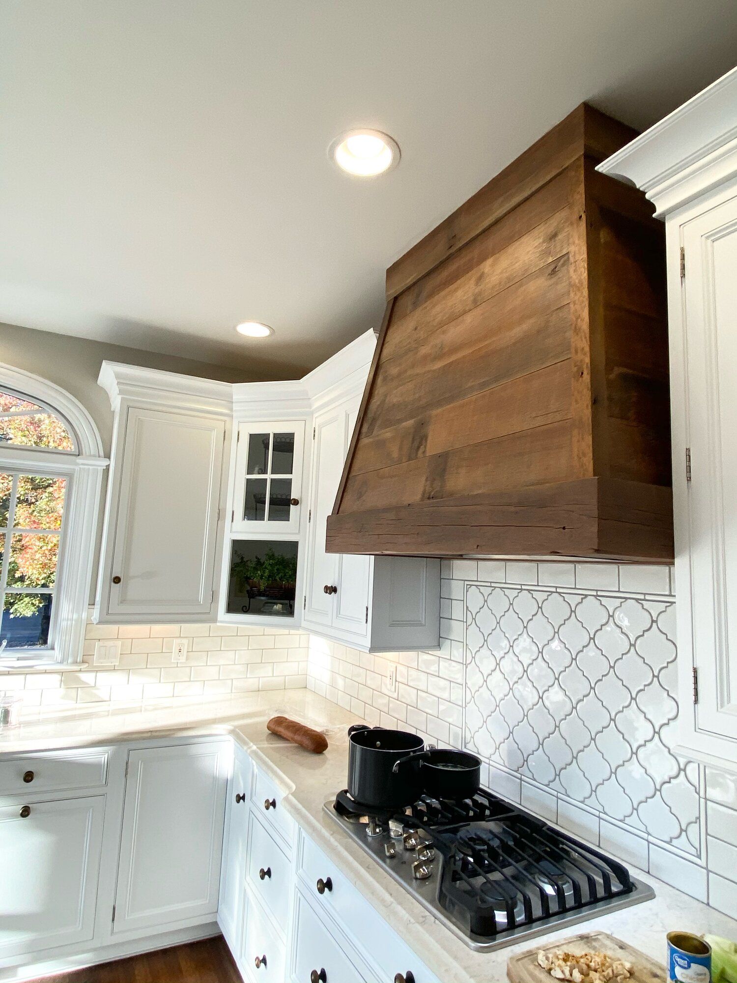 range hood, hood wrap, kitchen