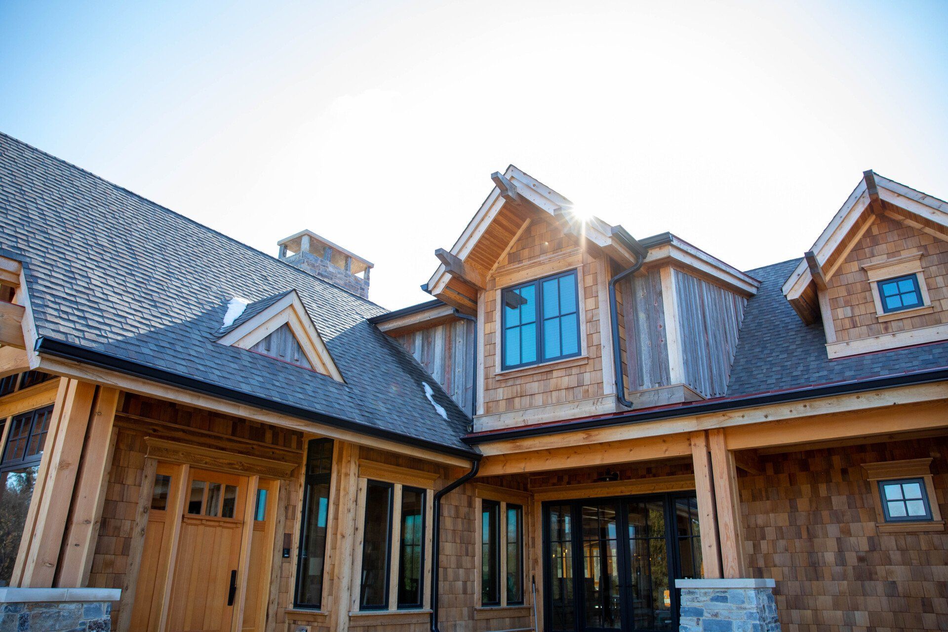 rante, exterior beams, exterior, posts, cladding,