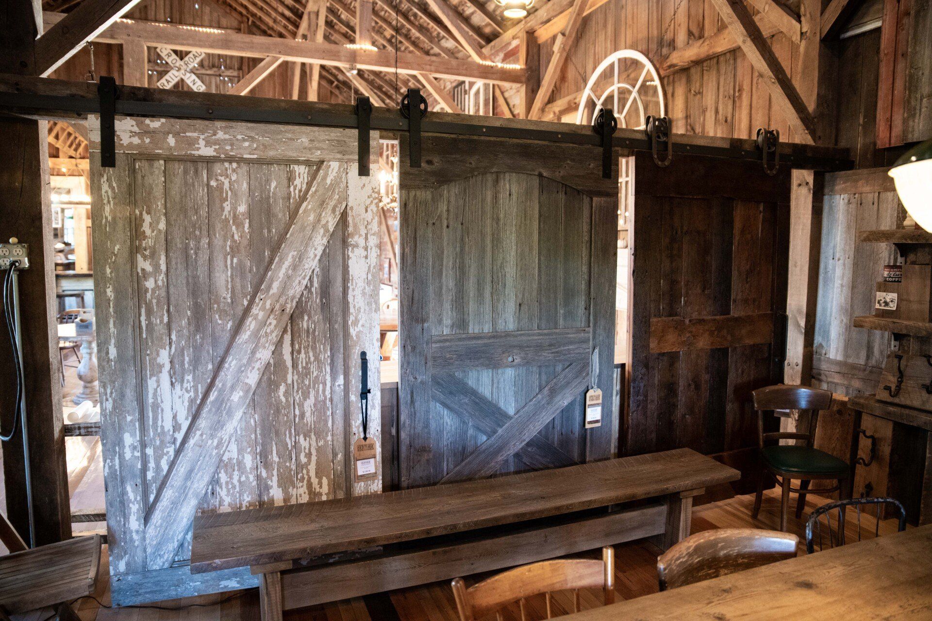 Barn door, white barn door, z style, hardware