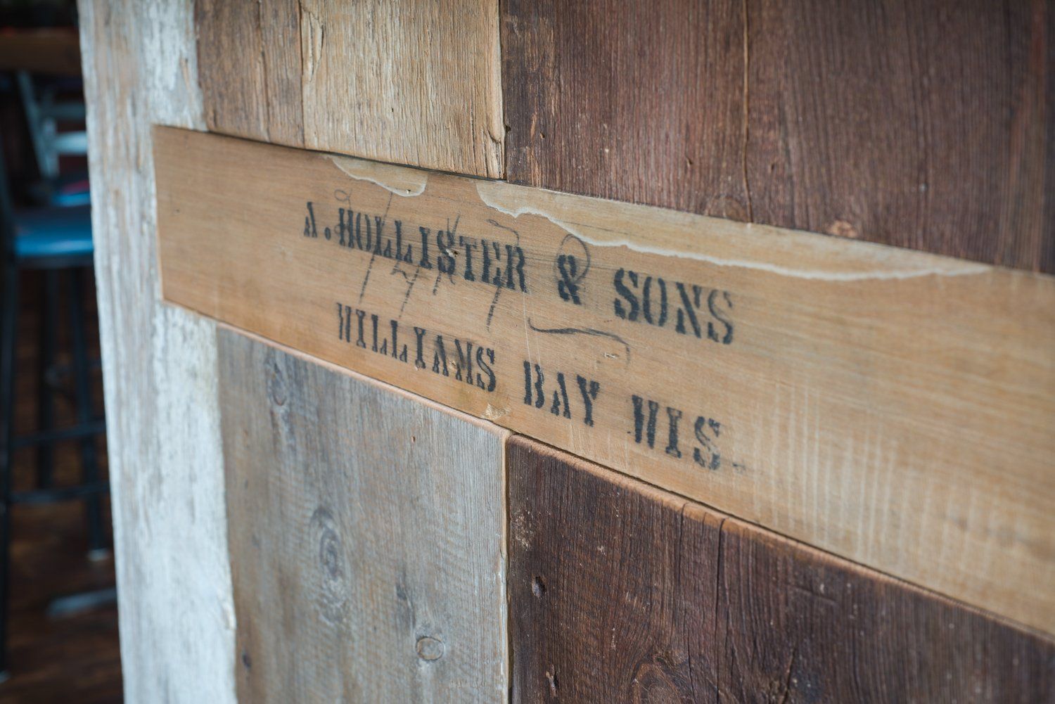 wall cladding, reclaimed materials,