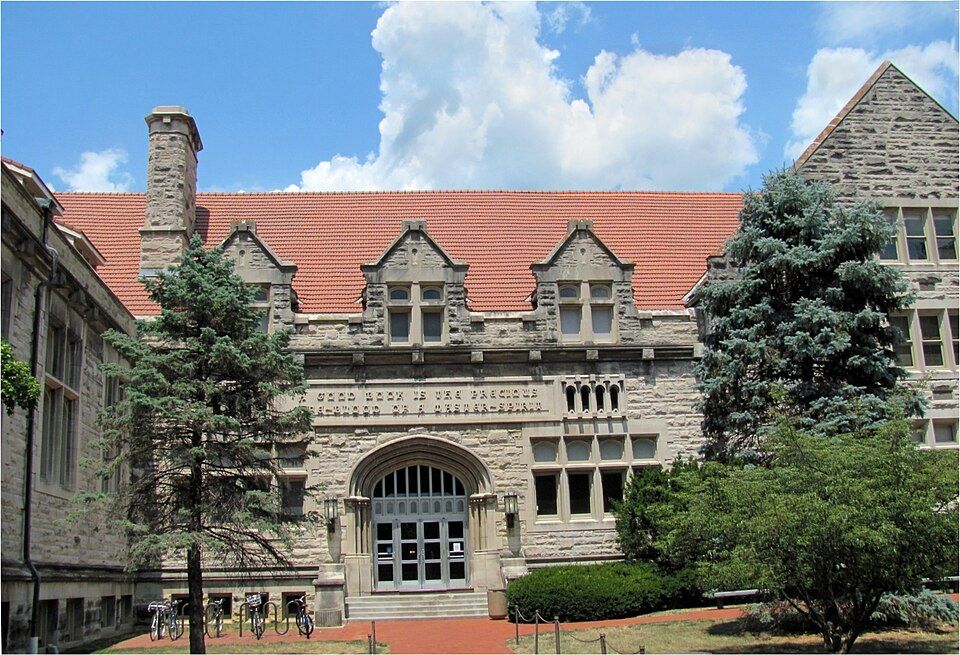 Indiana University Campus in Bloomington Indiana