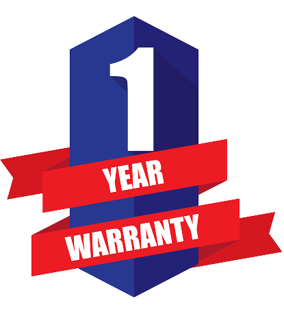 Blue and red emblem with 