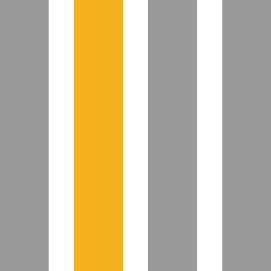 Vertical gray, gold, and white stripes on a plain background.