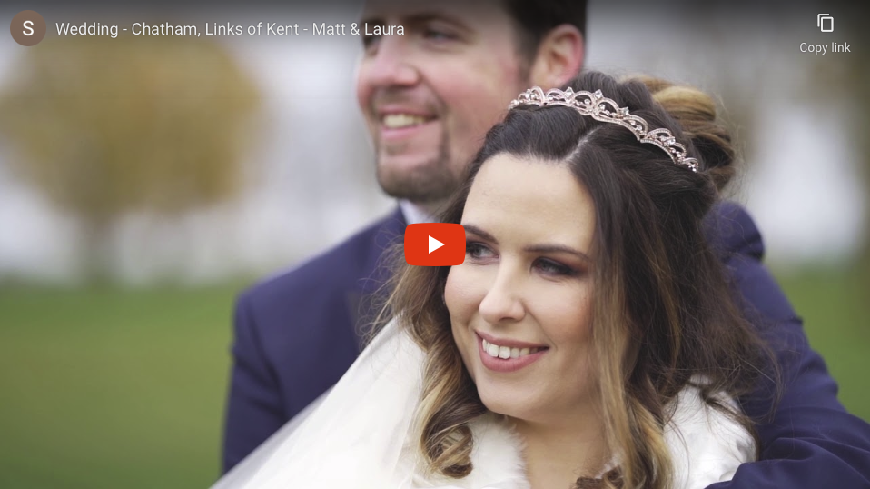 Matt & Laura - Wedding Videography - Chatham, Links of Kent
