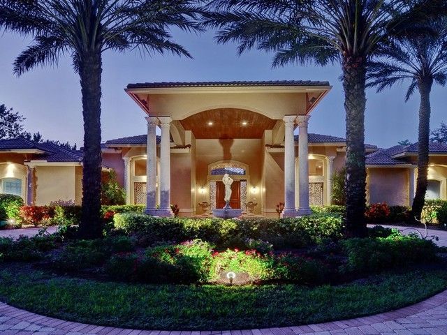 Palm Beach County private gated community.