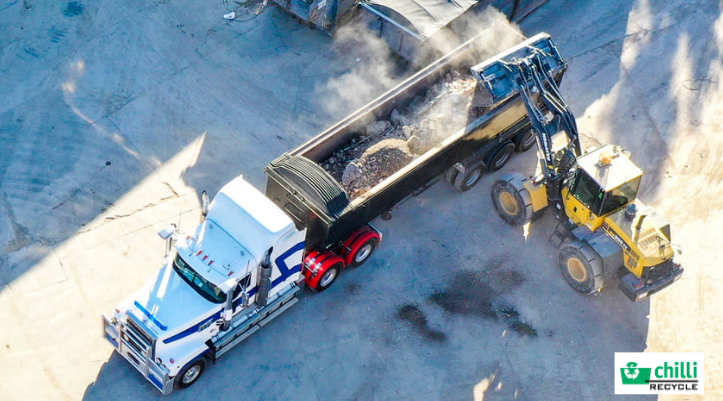 Chilli Skip Bins On Section Of Land— Chilli Bins Skip Bins in Glenview, QLD
