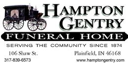 Hampton Gentry Funeral Home Logo in IN