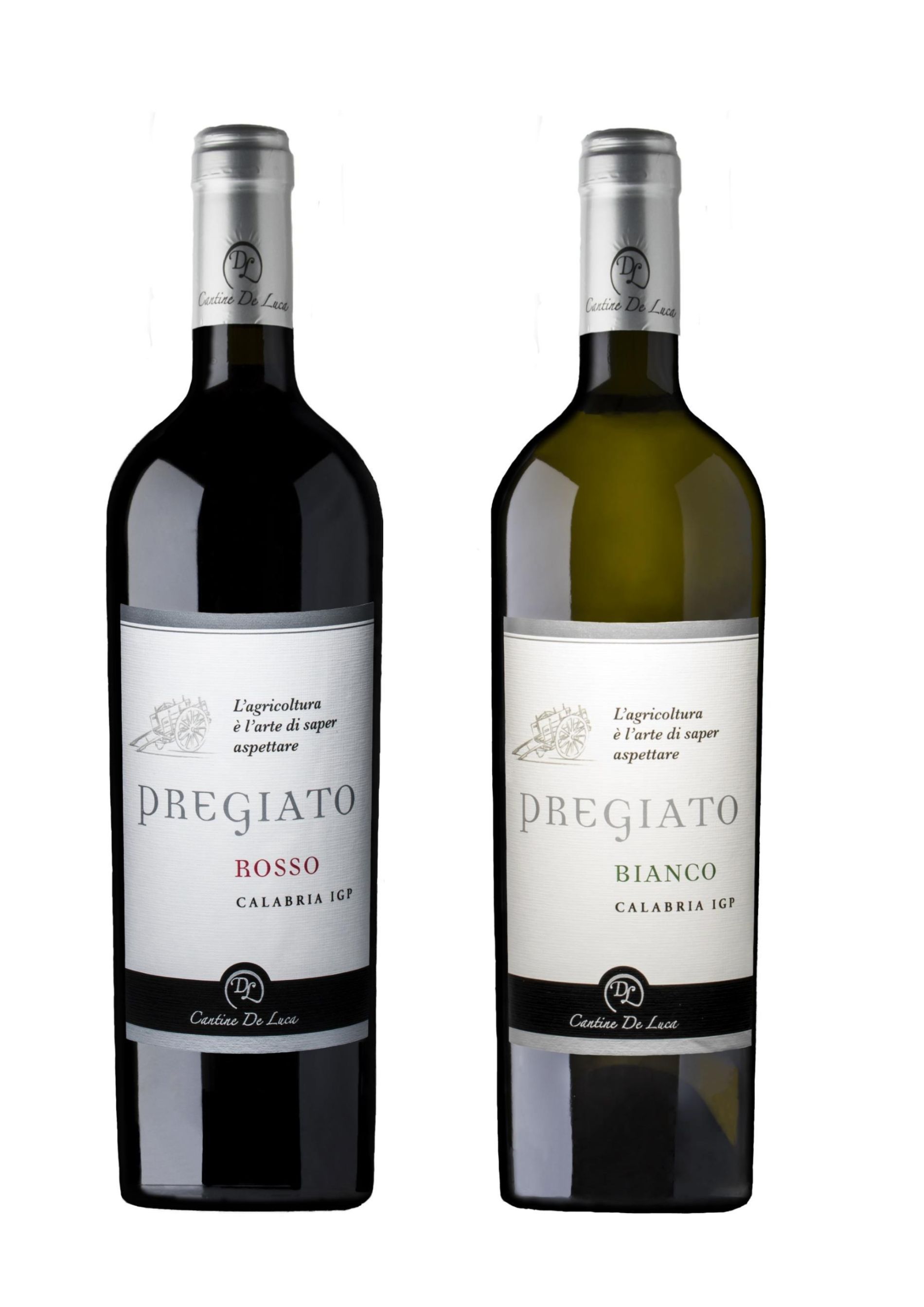 Vino rosso e bianco Pregiato
