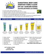 Everyday General Use Sunsational Flyer — Australia — Sunsational Sunscreen