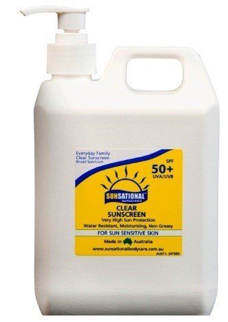 1 Litre Sunscreen — Australia — Sunsational Sunscreen