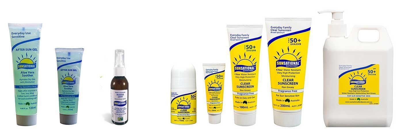 Sunscreen Products — Australia — Sunsational Sunscreen