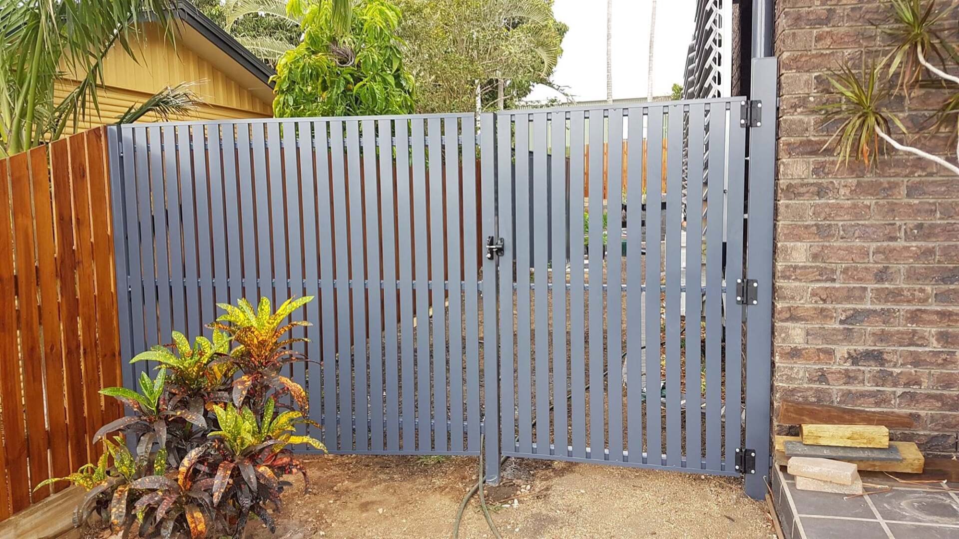Aluminium Fencing — Aluminium Fabrications in Rockhampton, QLD