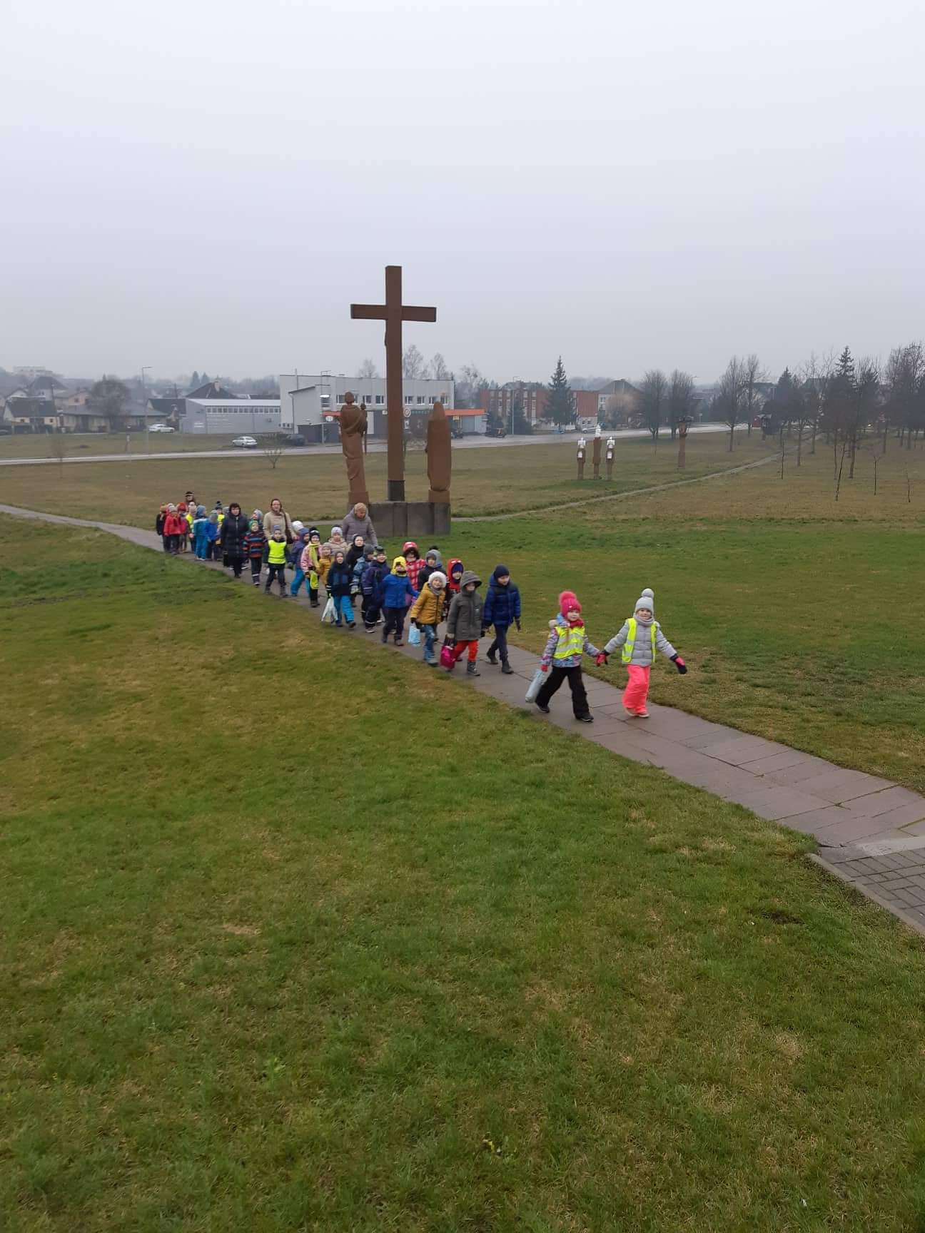 Caritas gerumo akcijoje dalyvavo vaikai