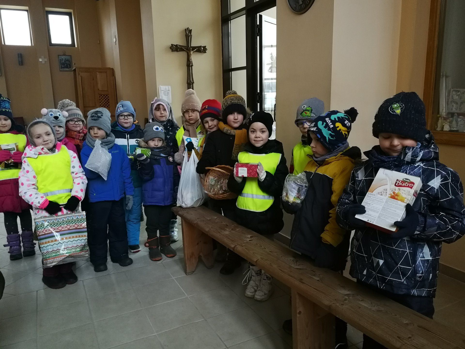 Caritas gerumo akcijoje dalyvavo vaikai