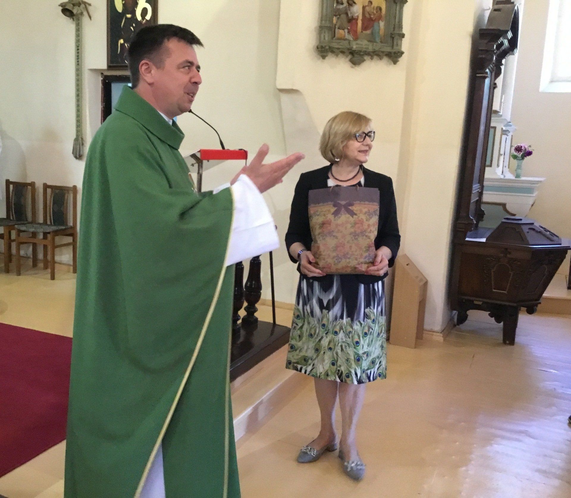 Naujus mokslo metus pradėjome malda Lapių bažnyčioje