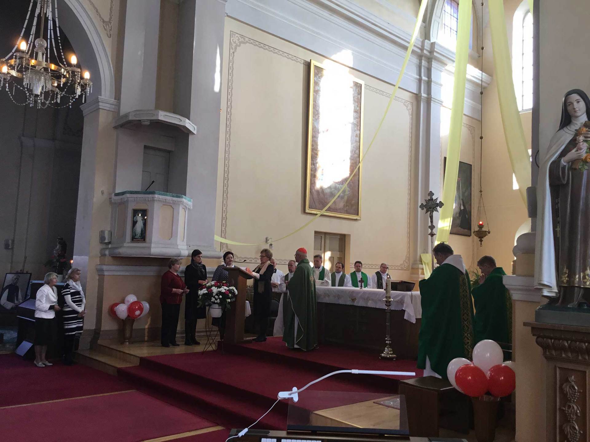 Raudondvaryje pagerbti mūsų parapijos Carito savanoriai