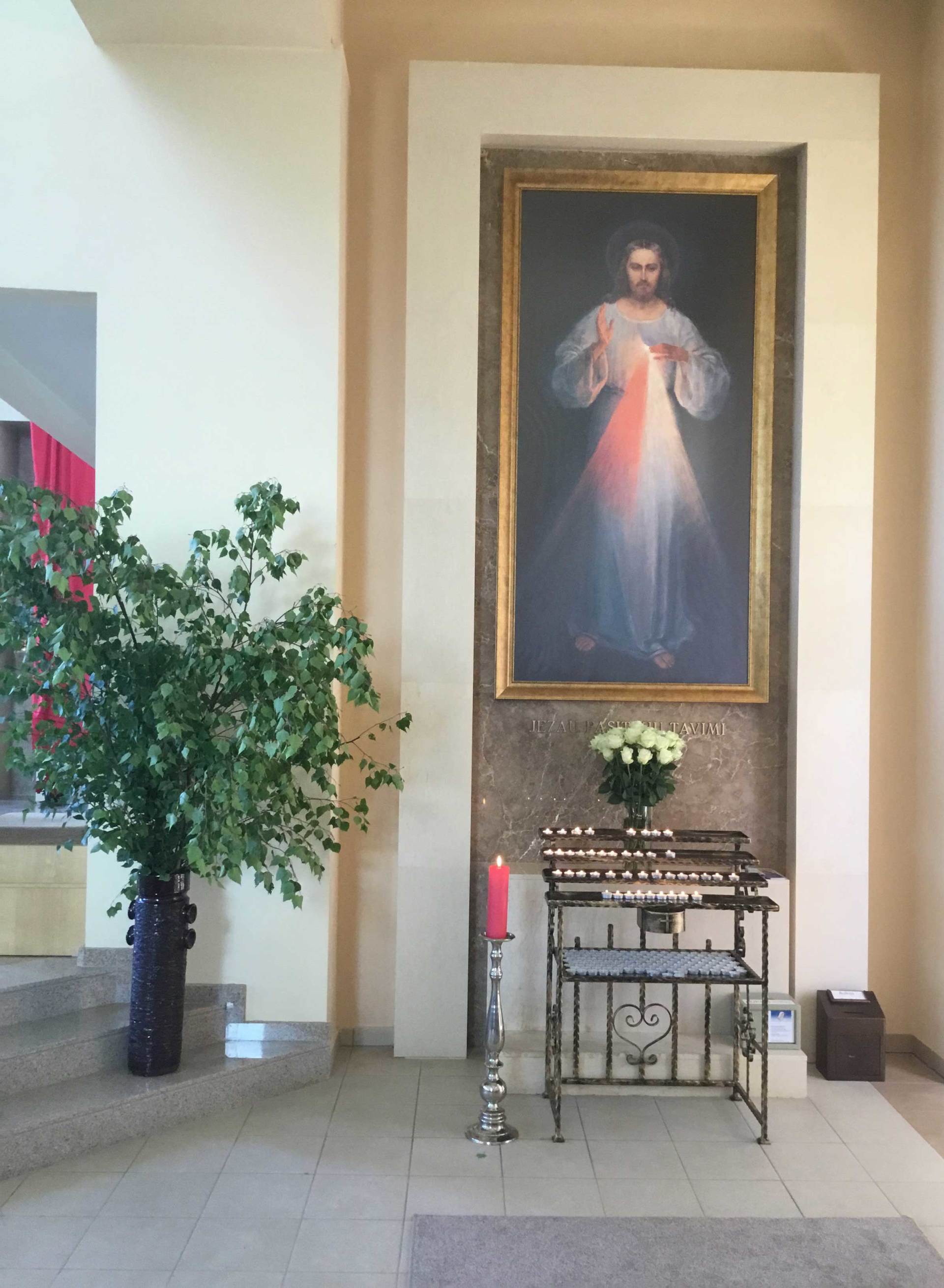 Domeikavos bažnyčioje - Sekminių šventė ir sveikinimai klebonui kunigystės 26 metų proga