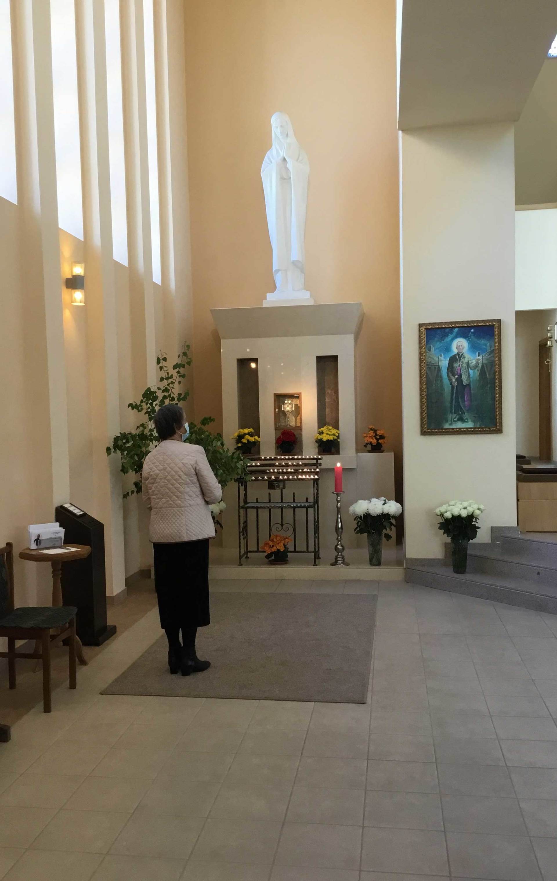 Domeikavos bažnyčioje - Sekminių šventė ir sveikinimai klebonui kunigystės 26 metų proga