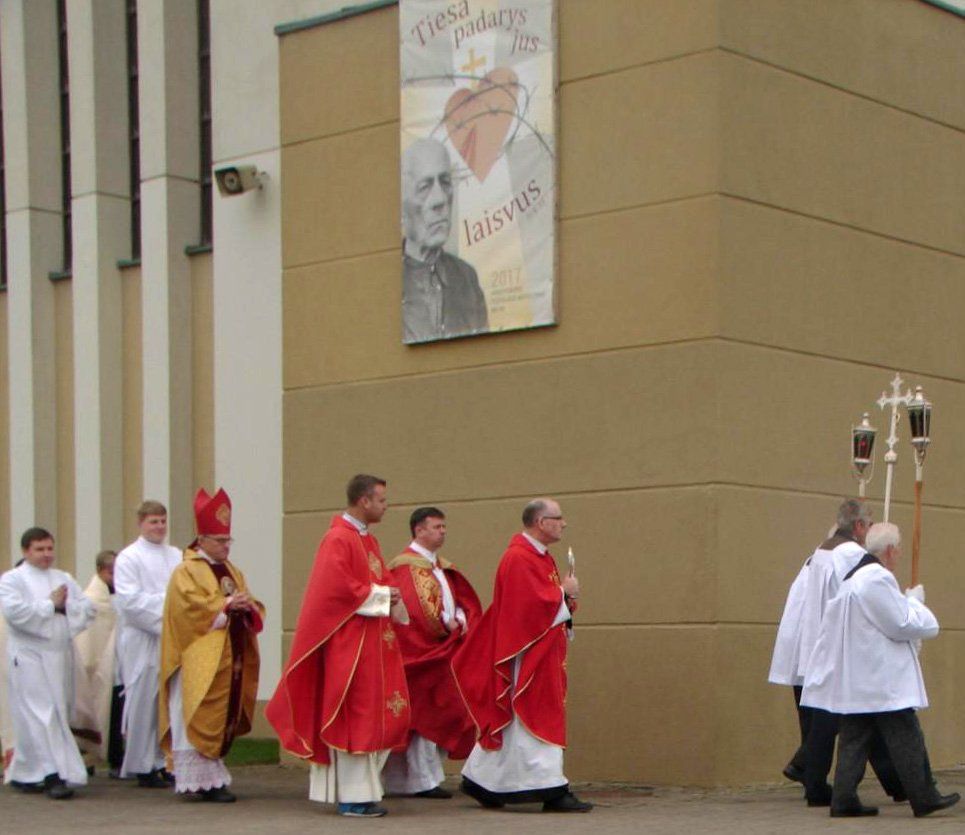 Palaimintojo Teofiliaus Matulionio relikvija